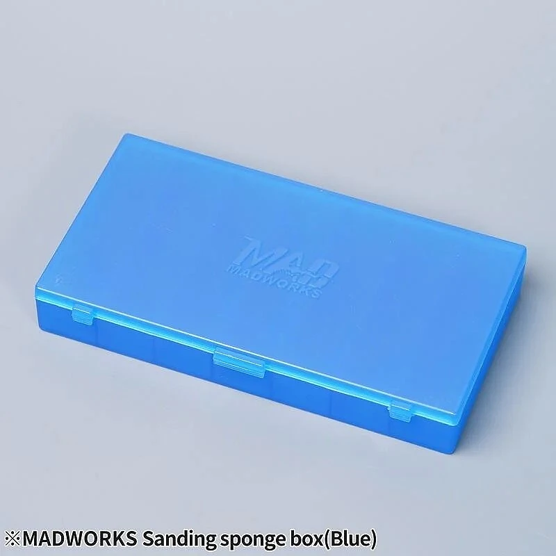 MADWORKS SSB-003 砂紙分裝盒 多用途 藍色款