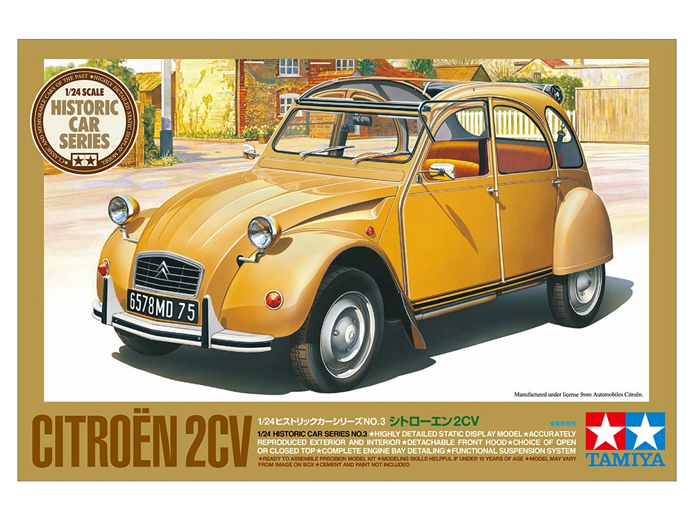 TAMIYA 25415 1/24 Citroen 2CV