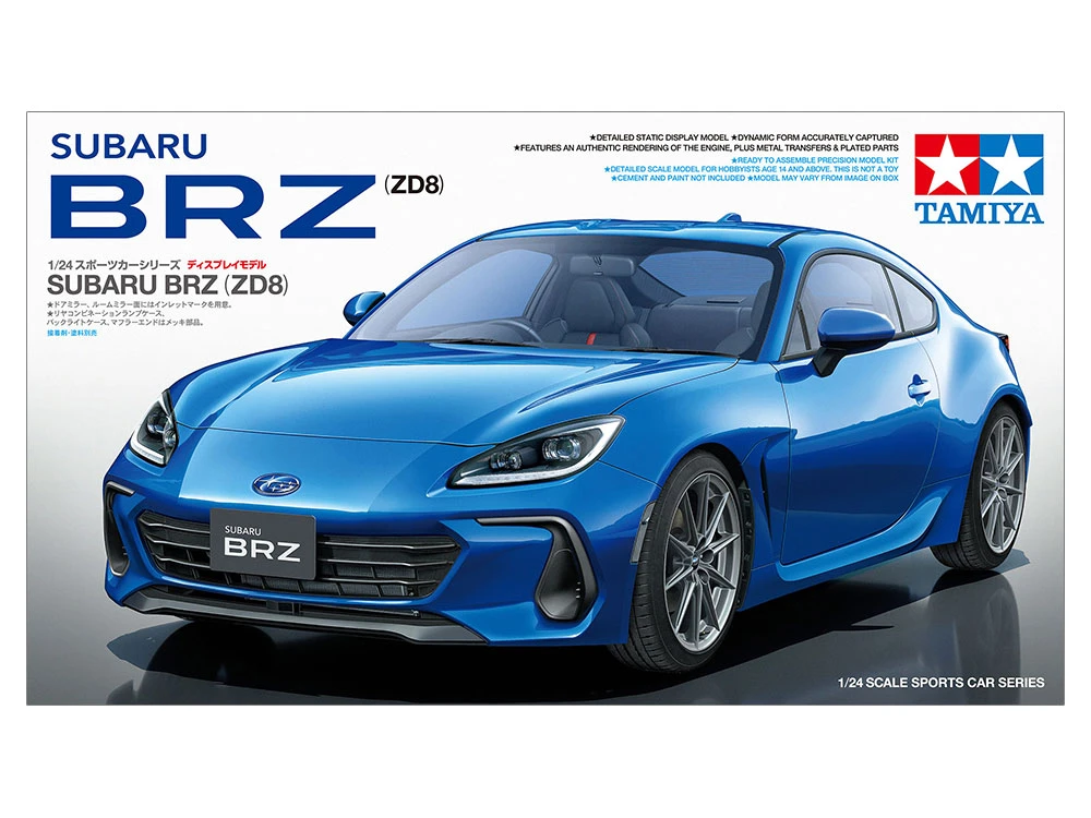 TAMIYA 24362 1/24 Subaru BRZ (ZD8)