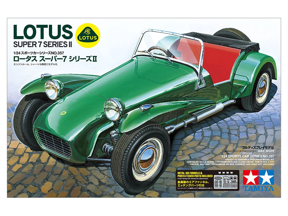 TAMIYA 24357 1/24 Lotus Super 7 Series II (附蝕刻片)