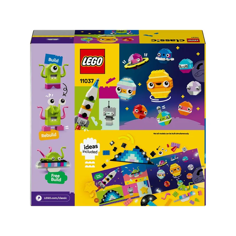 Lego 樂高 經典系列 11037 創意太空星球