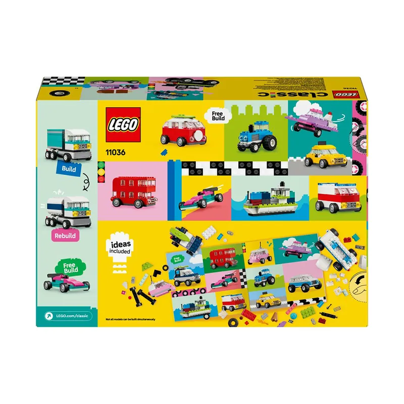 Lego 樂高 經典系列 11036 創意車輛