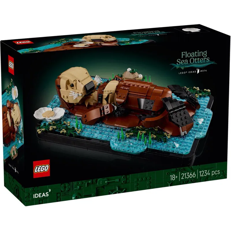 Lego 樂高 IDEAS 21366 漂浮海獺