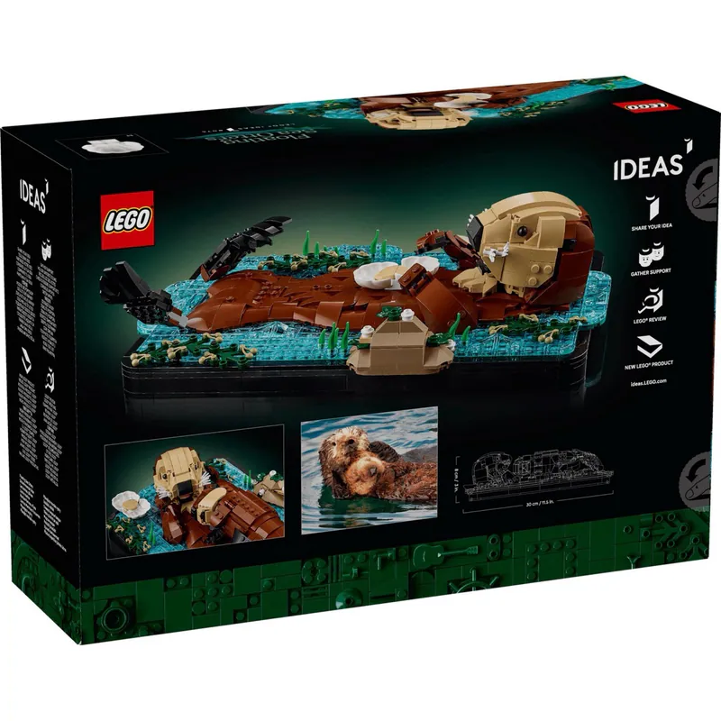 Lego 樂高 IDEAS 21366 漂浮海獺