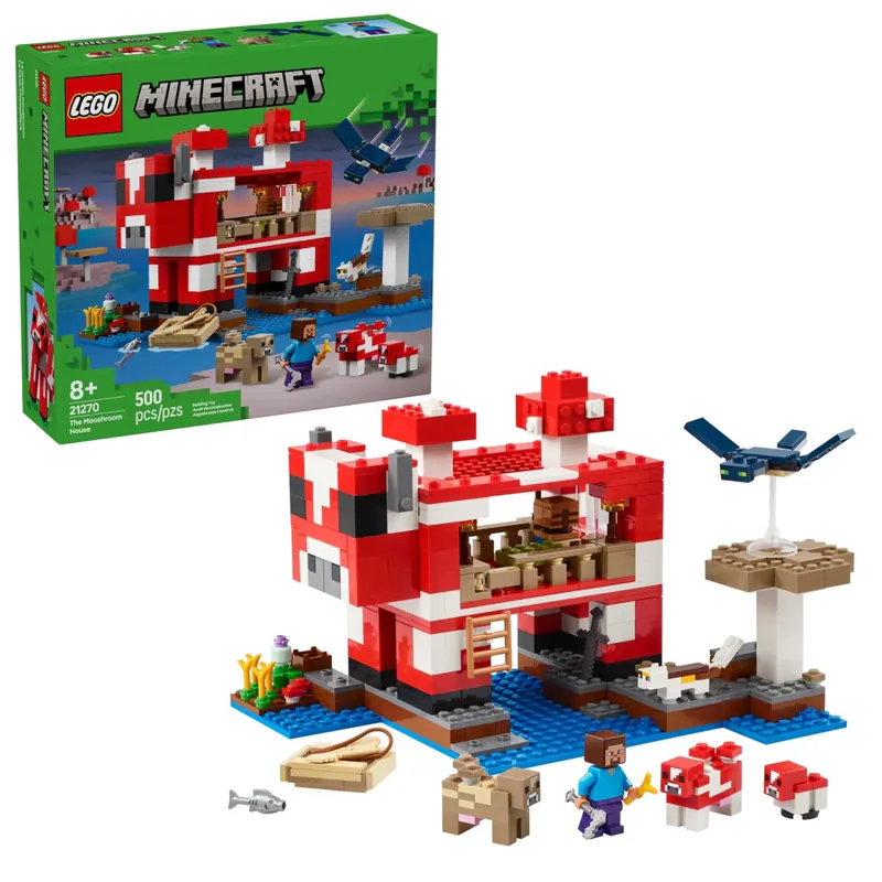 Lego 樂高  Minecraft 創世神系列 21270 哞菇屋