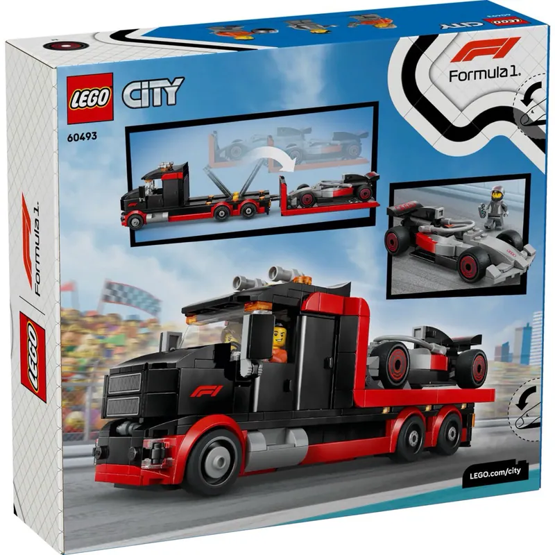 Lego 樂高 CITY城市 60493 F1展示用卡車 Audi F1賽車