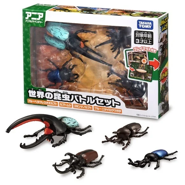 TakaraTomy ANIA 冒險王國 昆蟲王者套裝 VOL.2