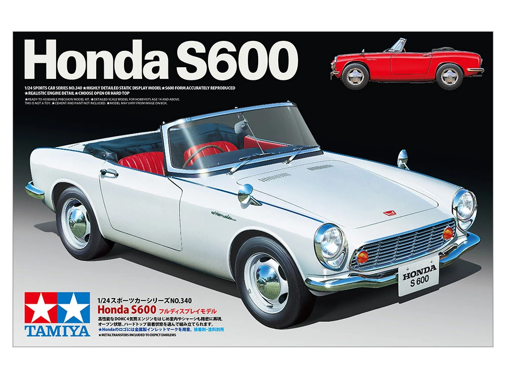TAMIYA 24340 1/24 Honda S600