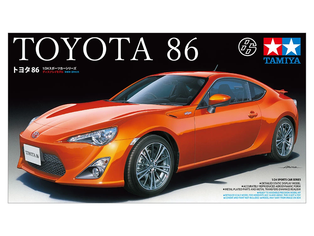 TAMIYA 24323 1/24 Toyota 超級跑車 86