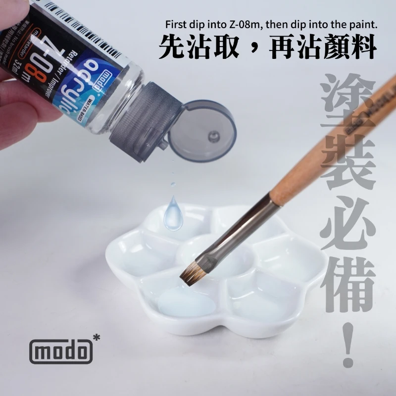 摩多製漆所 MODO acrylic 水性漆 迷你緩乾劑/流平劑/筆痕防止劑
