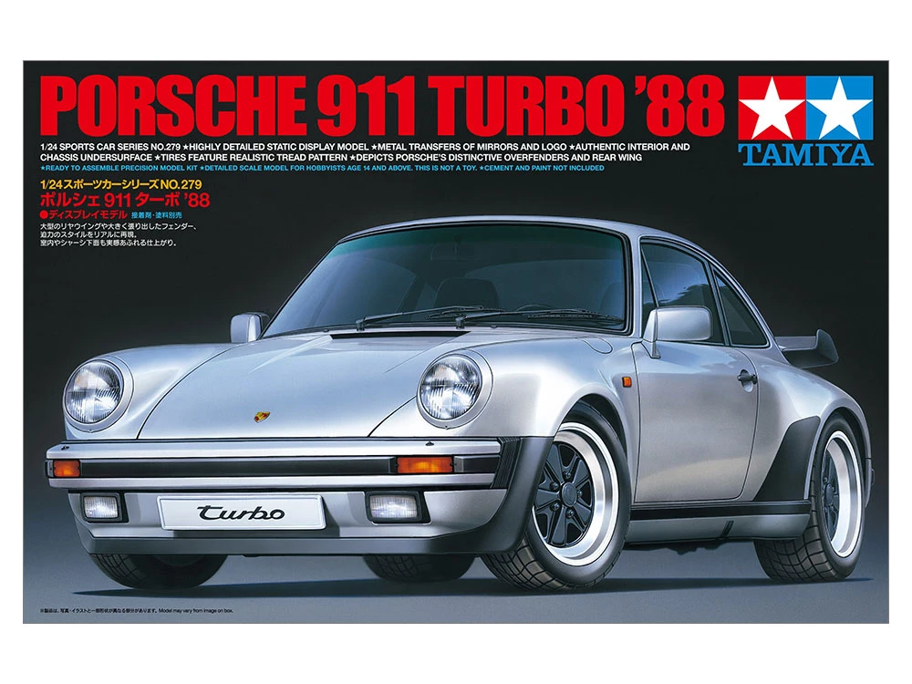 TAMIYA 24279 1/24 Poesche 911 turbo '88