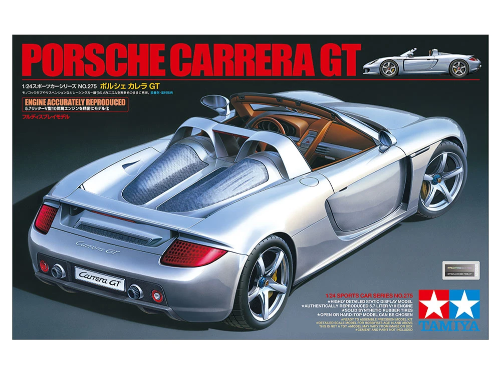 TAMIYA 24275 1/24 Porsche Carrera GT