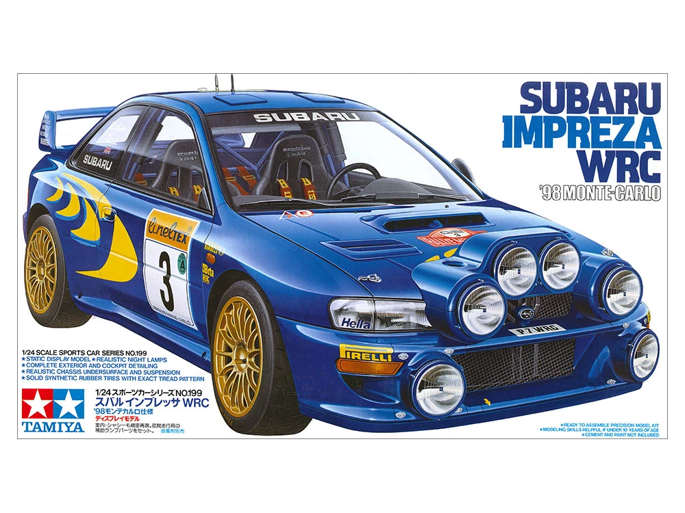 TAMIYA 24199 1/24 Subaru Impreza WRC