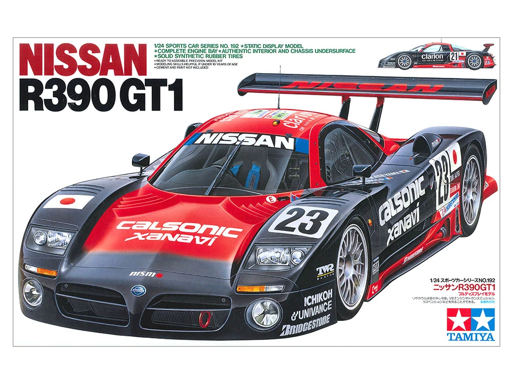 TAMIYA 24192 1/24 Nissan R390 GT1