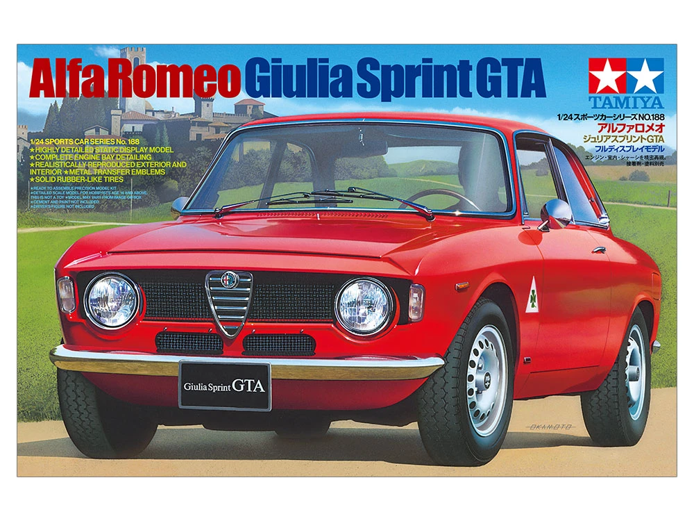 TAMIYA 24188 1/24 Alfa Romeo Giulia Sprint GTA