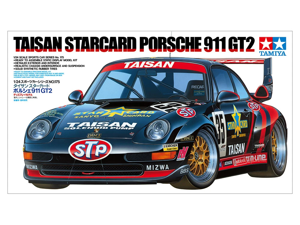 TAMIYA 24175 1/24 Taisan  Porsche 911 GT2