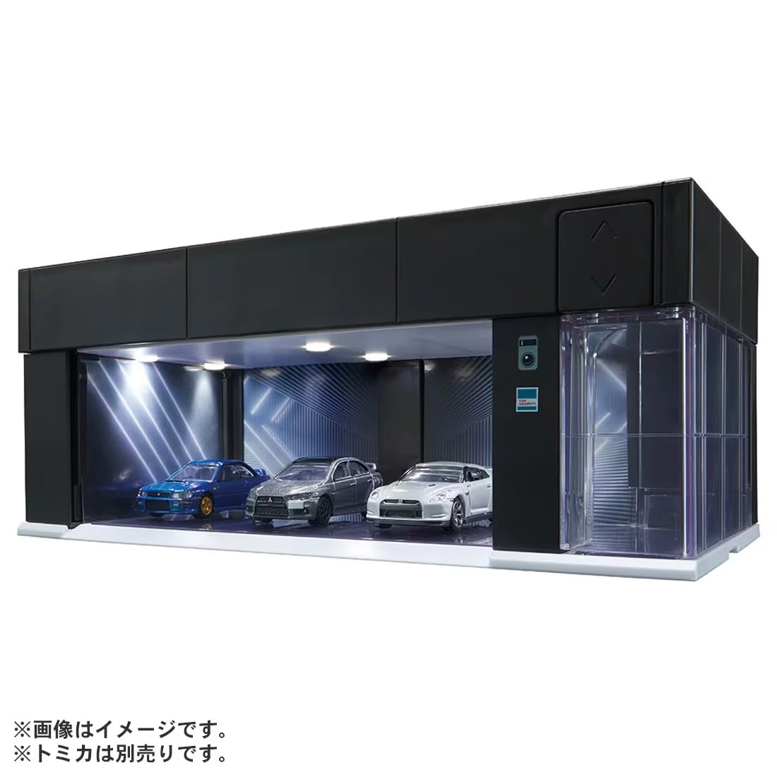 Tomica Premium 電動車庫 黑色