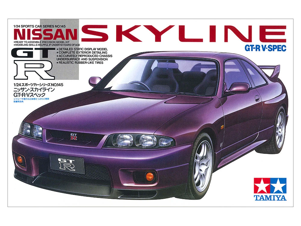 TAMIYA 24145 1/24 Nissan Skyline GT-R V Spec