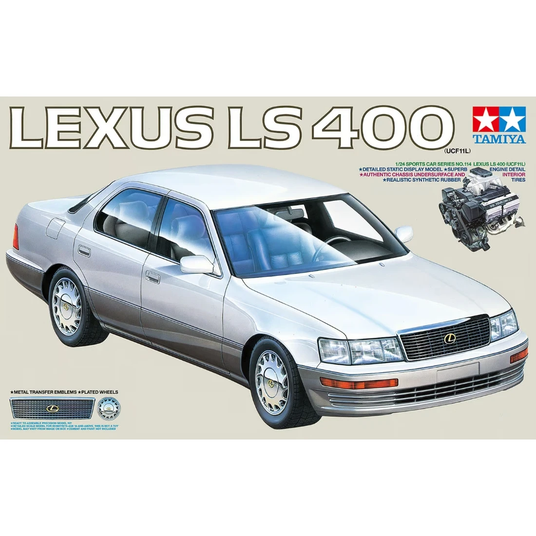 TAMIYA 24114 1/24 Lexus LS 400