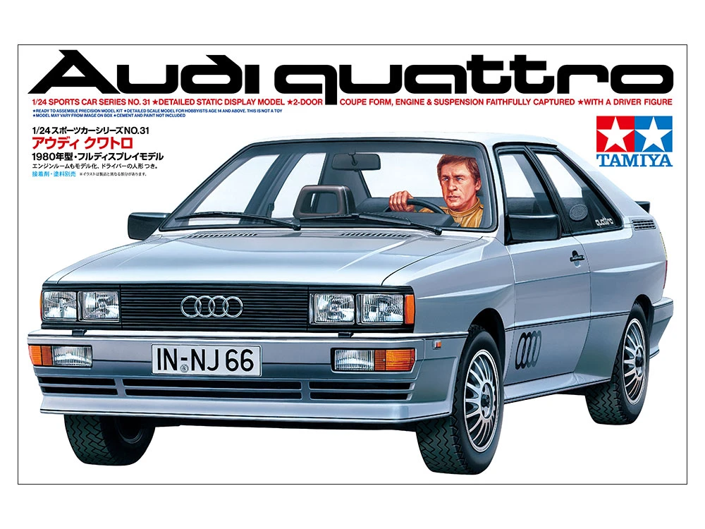 TAMIYA 24031 1/24 Audi Quattro