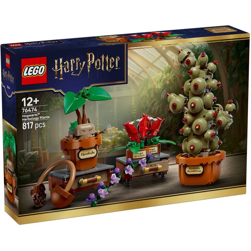 Lego 樂高  哈利波特 76474 霍格華茲 藥草學植物