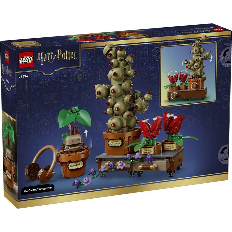 Lego 樂高  哈利波特 76474 霍格華茲 藥草學植物