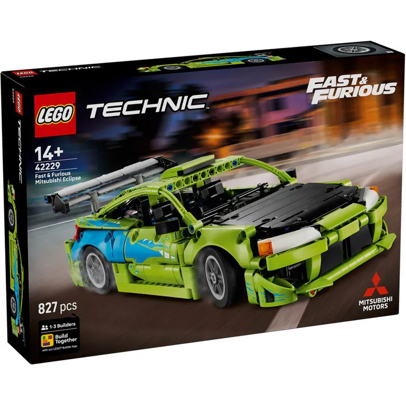 Lego 樂高 Technic 科技 42229 玩命關頭 三菱 Mitsubishi Eclipse