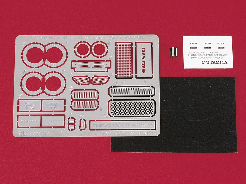 TAMIYA 12604 1/24 GT-R Z-TUNE 超級跑車 PHOTO-ETCHED PARTS 蝕刻片 (for 24258,24282)