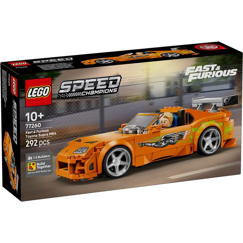 Lego 樂高  Speed 急速賽車 77260 玩命關頭 Toyota Supra MK4