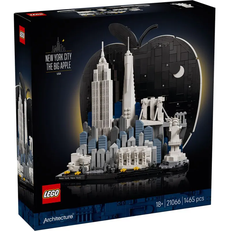 Lego 樂高  ArchiTecture 21066 紐約 大蘋果