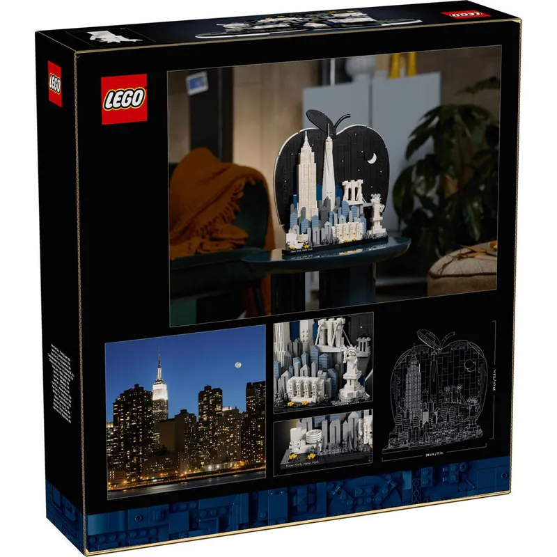 Lego 樂高  ArchiTecture 21066 紐約 大蘋果