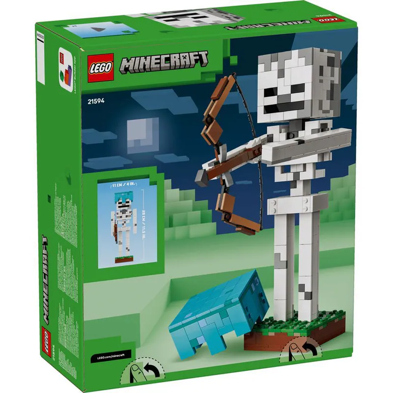 Lego 樂高  Minecraft 創世神系列 21594 骷髏