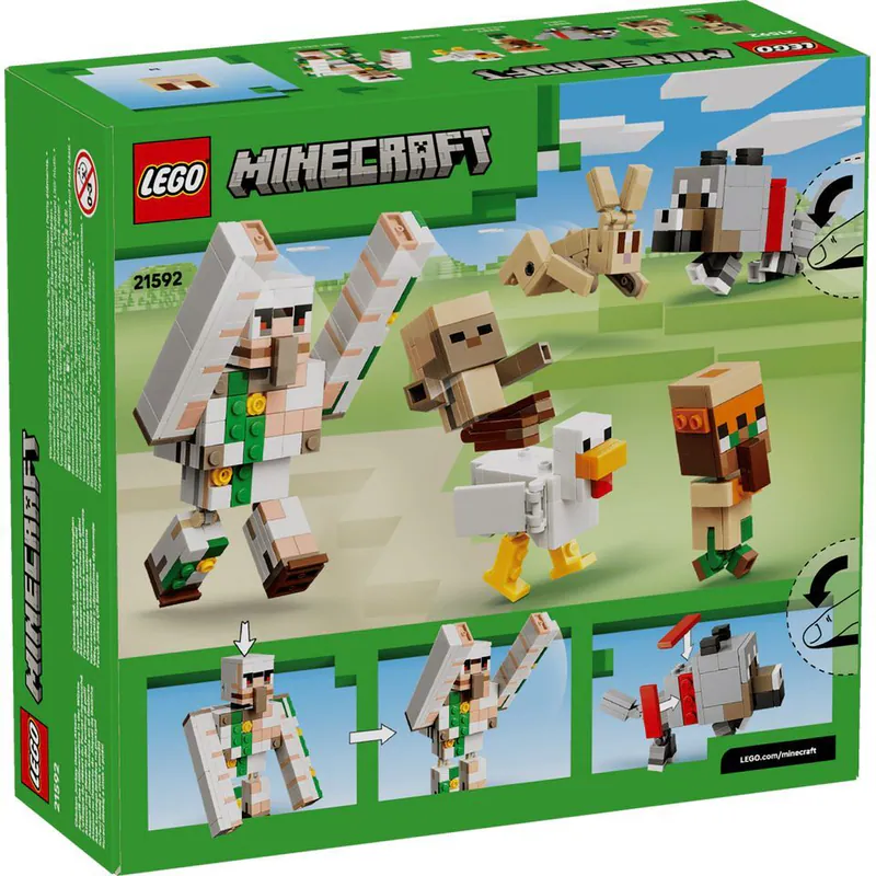 Lego 樂高  Minecraft 創世神系列 21592 雞騎士的沙漠大進擊