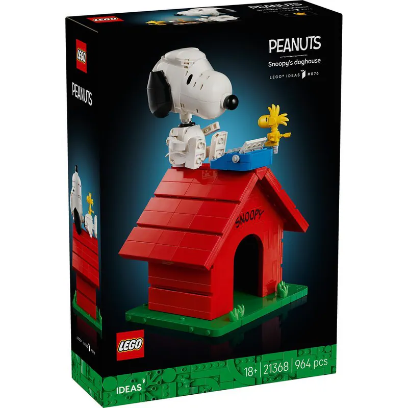 Lego 樂高 IDEAS 21368 花生漫畫 史努比的狗屋