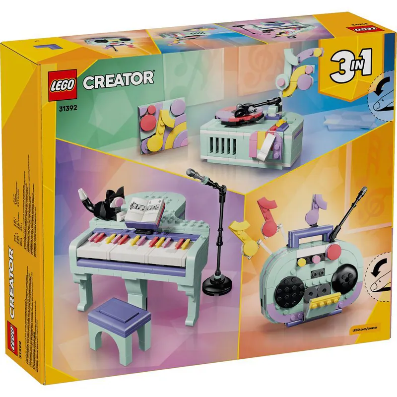 Lego 樂高  Creator 創意大師 31392 音樂裝飾鋼琴與貓咪