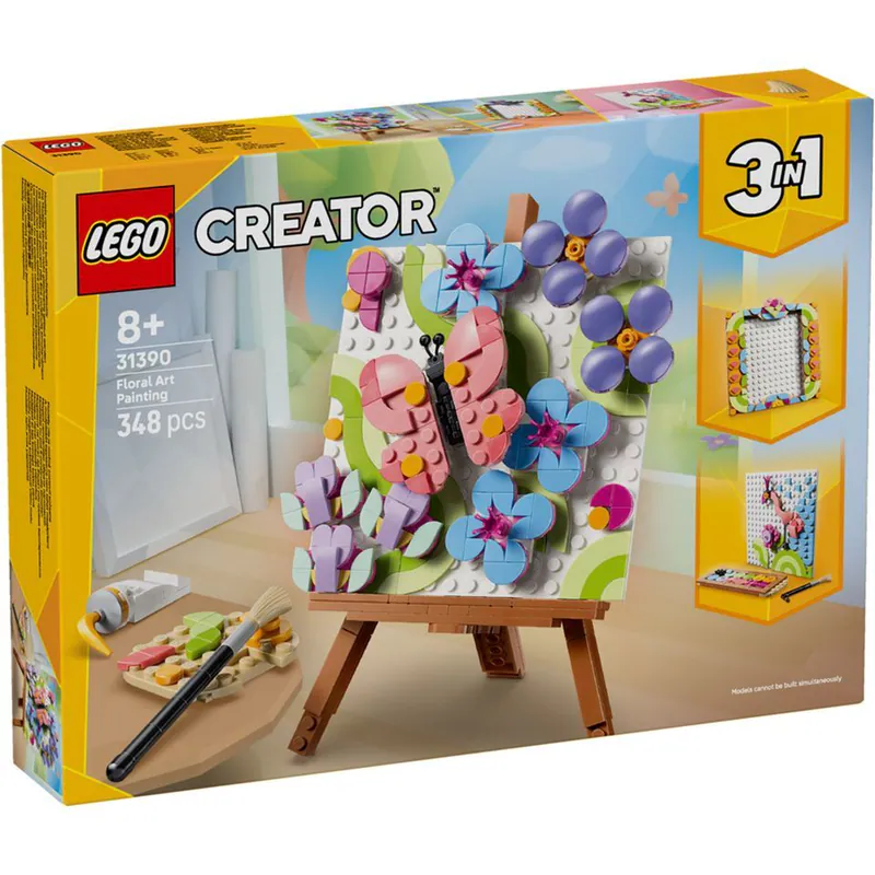 Lego 樂高  Creator 創意大師 31390 花卉藝術裝飾畫作