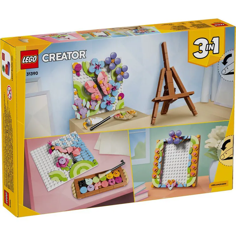 Lego 樂高  Creator 創意大師 31390 花卉藝術裝飾畫作