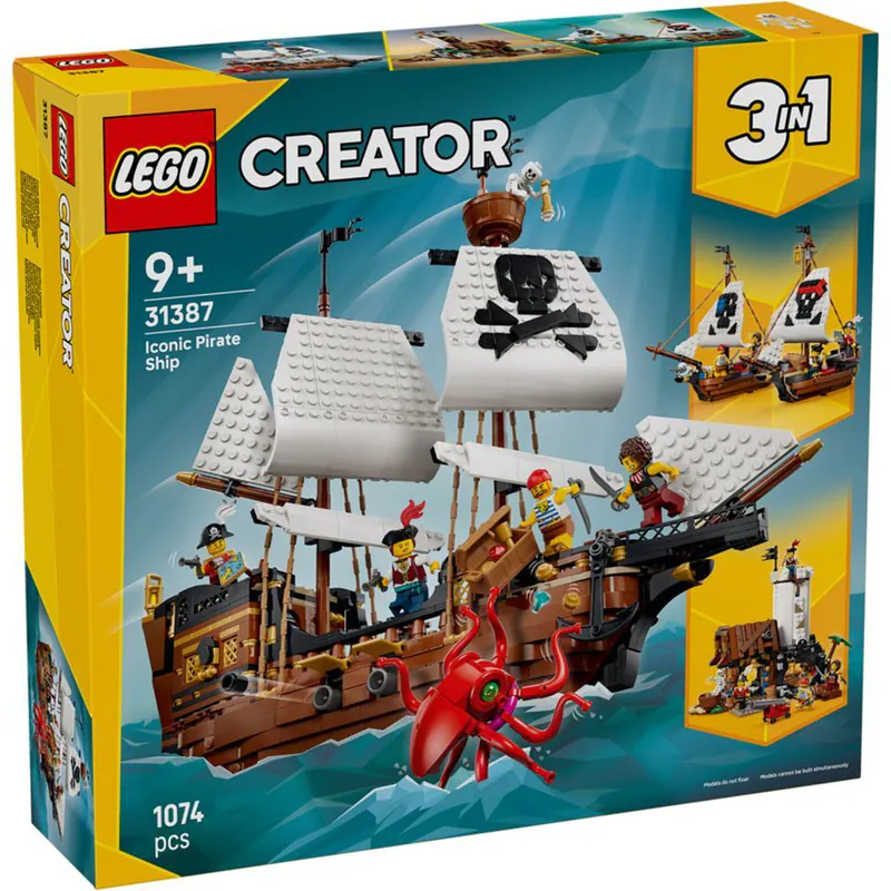 Lego 樂高  Creator 創意大師 31387 經典海盜船