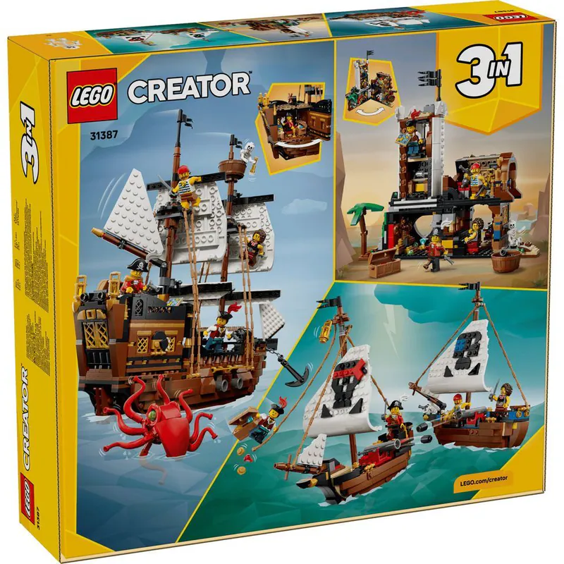 Lego 樂高  Creator 創意大師 31387 經典海盜船