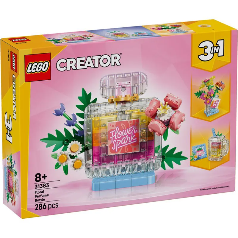 Lego 樂高  Creator 創意大師 31383 花卉裝飾香水瓶