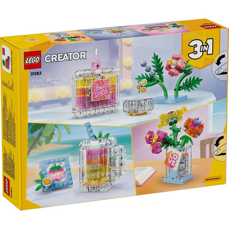 Lego 樂高  Creator 創意大師 31383 花卉裝飾香水瓶