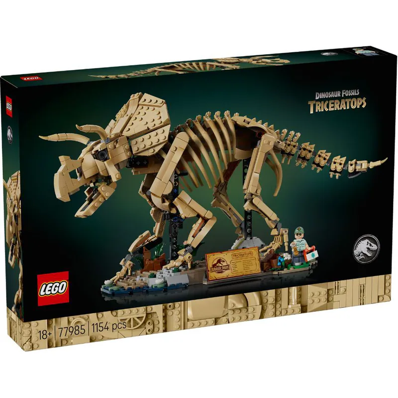 Lego 樂高 Movie 電影 77985 侏儸紀世界 恐龍化石 三角龍