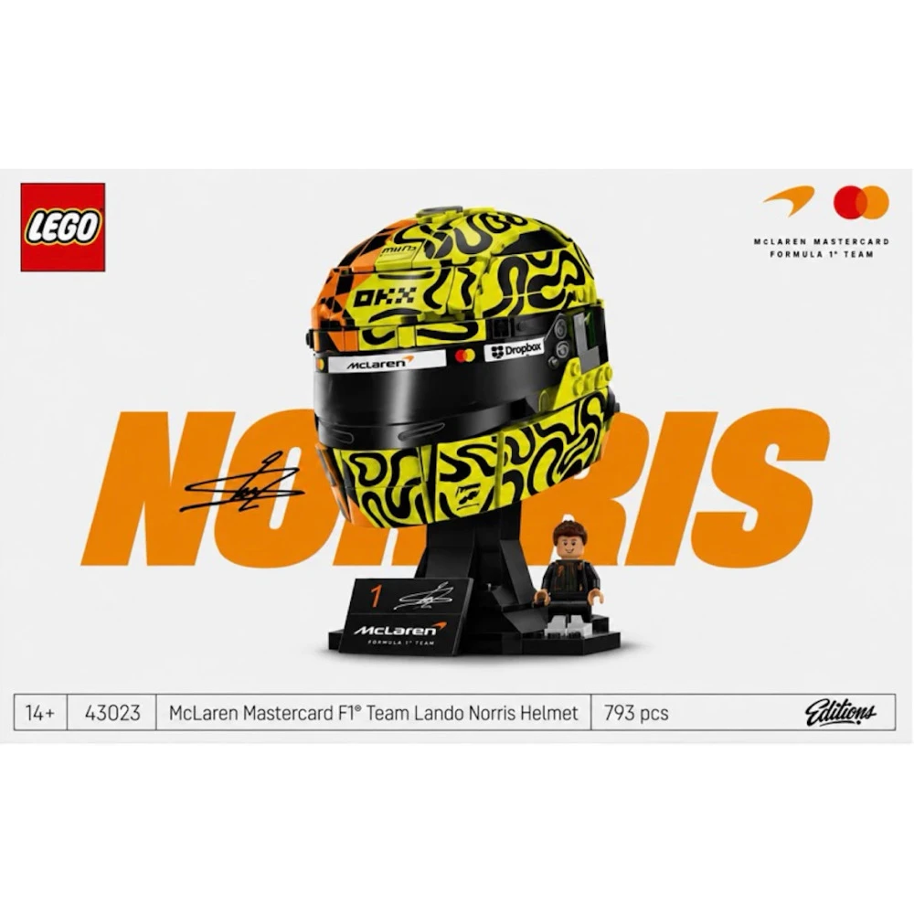Lego 樂高  Editions 43023 F1 蘭多·諾里斯 安全帽