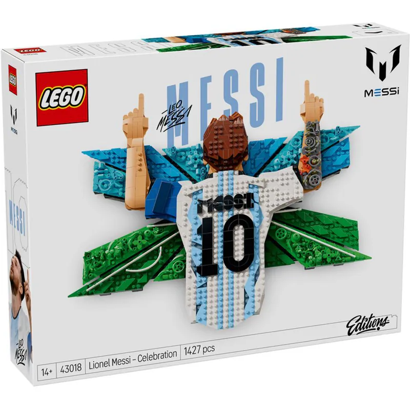 Lego 樂高  Editions 43018 FIFA 世界盃 萊納爾·梅西 慶祝時刻
