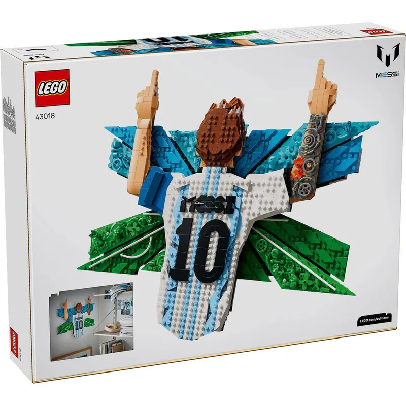 Lego 樂高  Editions 43018 FIFA 世界盃 萊納爾·梅西 慶祝時刻