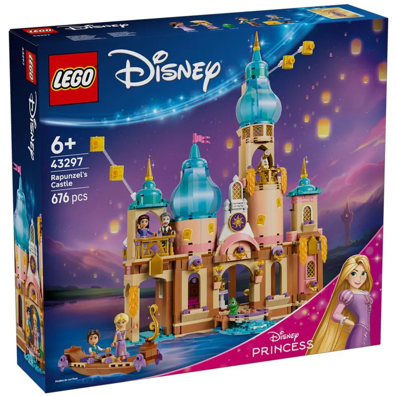 Lego 樂高  Disney 迪士尼 43297 魔髮奇緣 樂佩的城堡