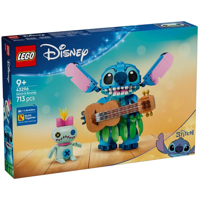 Lego 樂高  Disney 迪士尼 43296 史迪奇 史迪奇和史況普