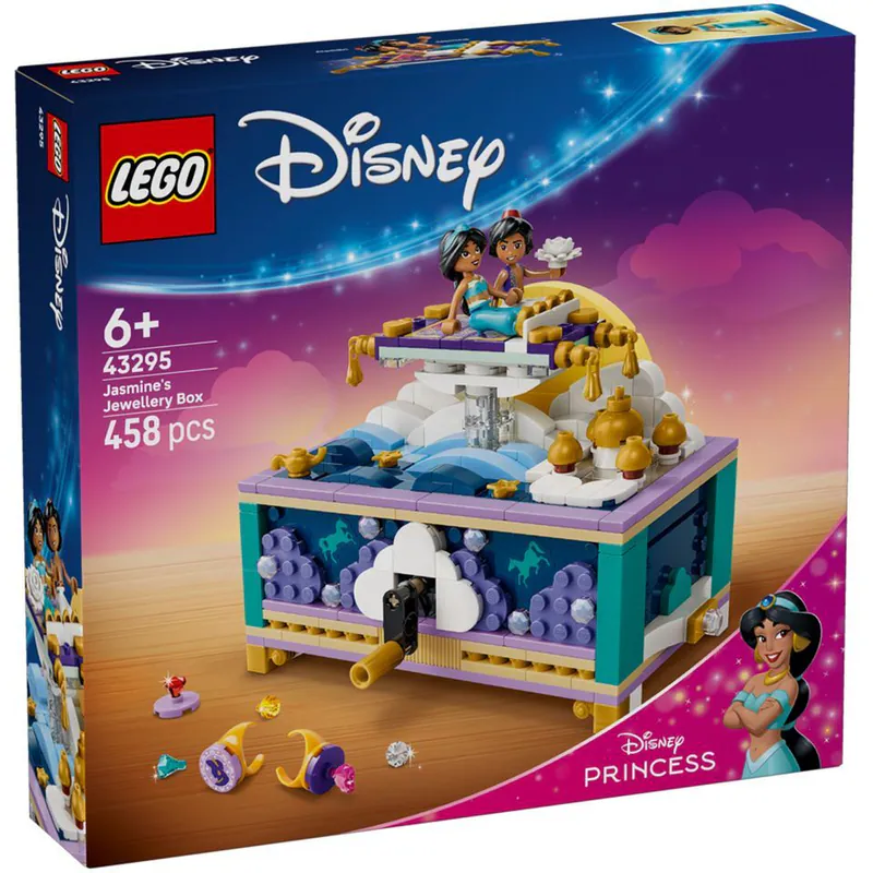 Lego 樂高  Disney 迪士尼 43295 阿拉丁 茉莉公主的首飾盒