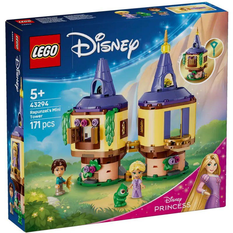 Lego 樂高  Disney 迪士尼 43294 魔髮奇緣 樂佩的迷你高塔