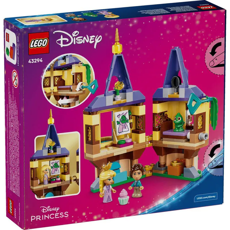 Lego 樂高  Disney 迪士尼 43294 魔髮奇緣 樂佩的迷你高塔